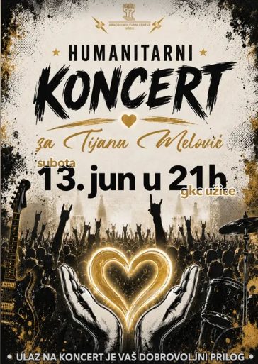 Humanitarni koncert za Tijanu Melović u GKC-u