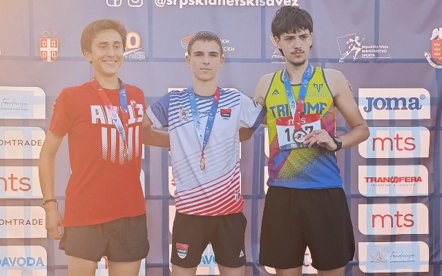 Млади атлетичар Михаило Јакшић првак Србије